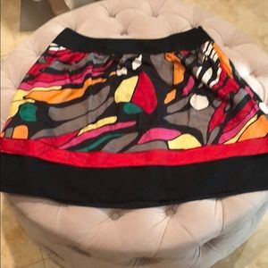 3/$25 💋Multicolor Hygard Skirt 14 Red and Black